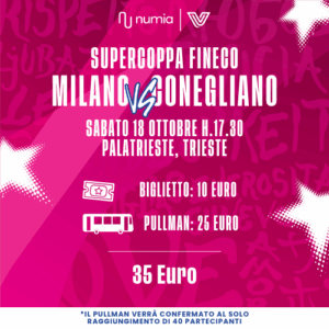 Pack - Supercoppa Fineco | Numia Vero Volley Milano vs Conegliano